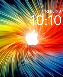 Apple Color Swirl Flash by Flymypc