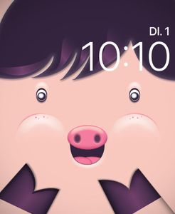 Happy Pig by Robert Bürger
