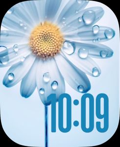 Blue daisy by B75