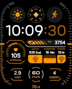 HWF - Eco GR Ultra by HIGH Watch Faces