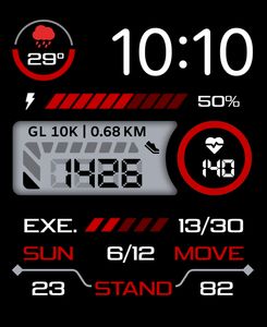 Phantom-LCD | YELE by YELE Watchfaces