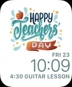 Happy Teacher’s Day by Carmen