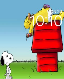 Snoopy Vs Homer by Flymypc