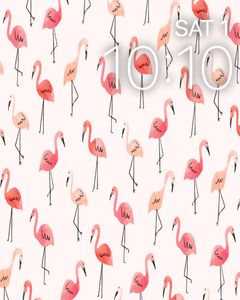 Flamingos by Mike Alexander