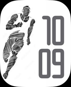 Running athlete by B75