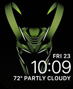 Loki helmet logo by Carol