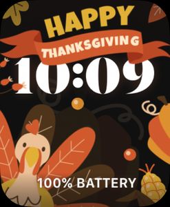 HIGH N.30 - Thanksgiving by HIGH Watch Faces