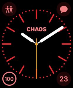 Red and Black by Chaos