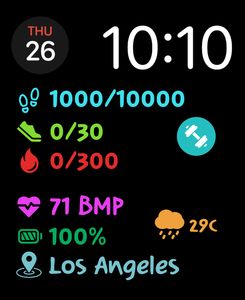 Interactive Modular Watch Face by Napster