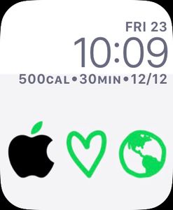 Apple: Earth Day by Carmen