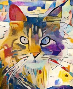 Cat 001 by art for arts sake