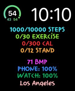 Simple Modular Watch Face by Napster
