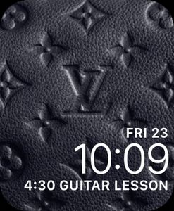 Louis Vuitton black leather by Will’s⌚️Faces