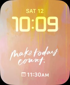 Make today count by Carmen