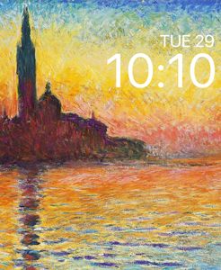 San Giorgio Maggiore at Dusk by art for arts sake