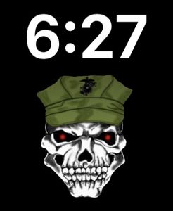 Marines drill Sargent skull by K.o.S