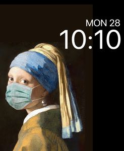 Girl with a Pearl Earring by art for arts sake