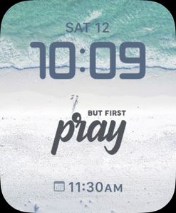 But first… pray by Carmen