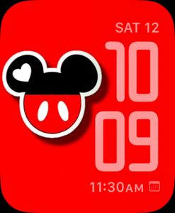 Mickey: Red II by Carmen