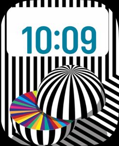 Geometric watchface by B75