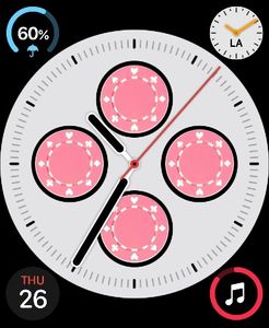 pink poker chips by Sabrina Pizzimenti