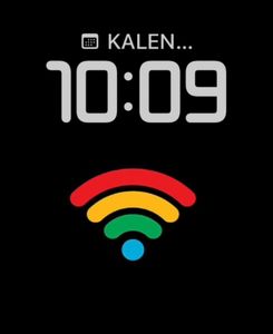 Colorful wifi by B75