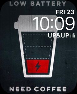 Coffee: Low Battery by Carmen