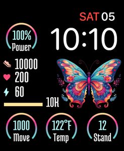 Boho Butterfly 2 by The Fitbit Gal™️