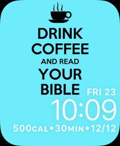 Coffee and Bible by Carmen