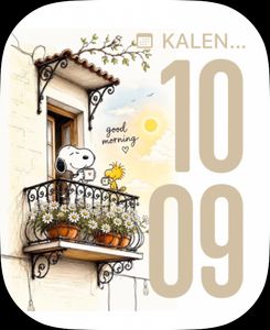 Good morning Snoopy by B75