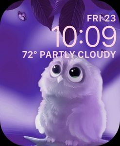 Purple cuteness by StefeeBee