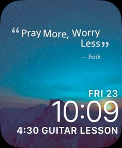 Pray More, Worry Less by Carmen