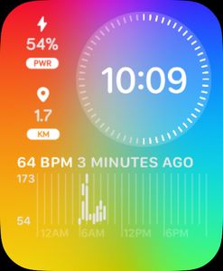 HIGH N.9 - Rainbow by HIGH Watch Faces