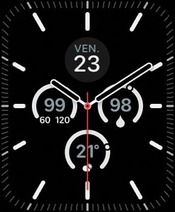 Weather and ❤️ Analog Silver by LeChauve
