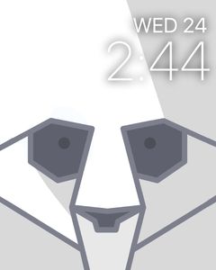 Panda Glare by Christopher