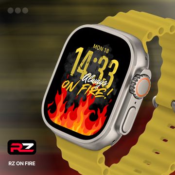 RZ On fire by RZwatchfaces