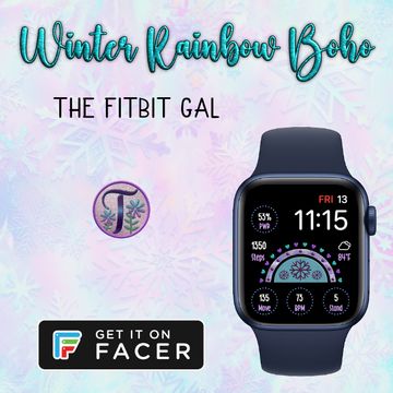 Winter Boho Rainbow 2 by The Fitbit Gal™️