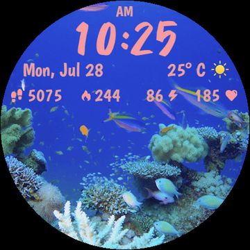 Live Aquarium Animated WF by StarWatchfaces