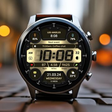 WFP 330 Digital LCD Watch Face by WFProduction by Alexandr Kovalev