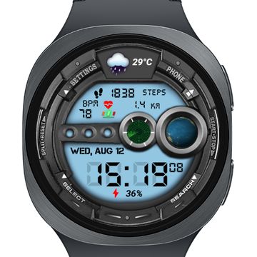 FSF20 Digital Watch Face by FS Watch faces