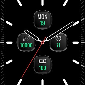 AW133 Elegant analog by DADAM Watch Faces