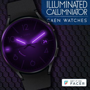 Illuminated Calumniator Lume by Caen Watches