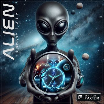 B# - Alien A by B Sharp Art