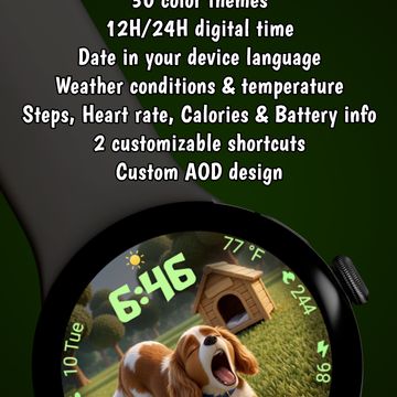 A dogs life Animated by StarWatchfaces