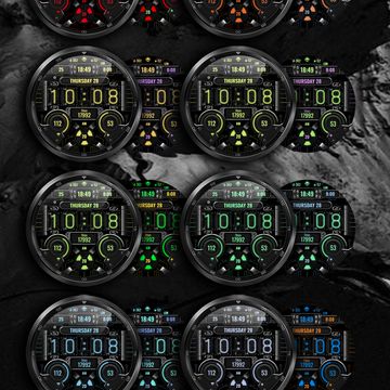 WFP 235 Nixie watch face by WFProduction by Alexandr Kovalev