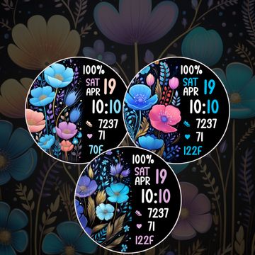 🌸Midnight Blooms🌸 by The Fitbit Gal™️