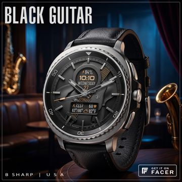 B# | Black Guitar by B Sharp Watches
