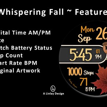 Whispering Fall by Linlay Designs™