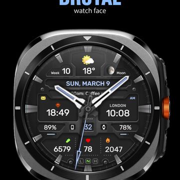WFP 133 Brutal watch face by WFProduction by Alexandr Kovalev