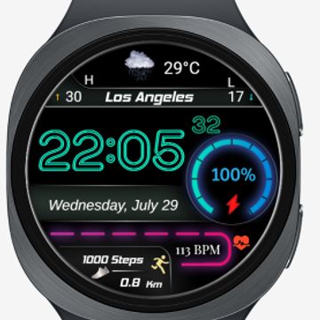 NEONFS V2 by FS Watch faces